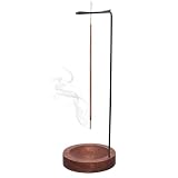 Drewniany uchwyt na kadzidełka, Incense Stick Holder Wood Upside Down drewniany uchwyt na kadzidełka, Incense Holders okrągła podstawa uchwyt do uchwytu na kadzidełka do dekoracji domu, joga