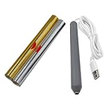 Akfldms USB Plug in Hot Heated Foil Pen Set Heat Foil Pen Gold Foil Hot Stamping Pen with Tip Hot Foil Roll Drawing Pen