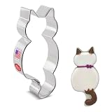 Ann Clark Cookie Cutters Ausstechform mit niedlicher Katze, 10,2 cm