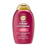 OGX Nouirishing szampon z mlekiem kokosowym, szampon nawilżający z mlekiem i olejem kokosowym, szampon do włosów suchych z efektem rozczesywania włosów, miękki, jasny i zdrowy, 385 ml