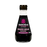 TANOSHI - Słodki sos sojowy – bez glutaminianu, praktyczna butelka o pojemności 200 ml