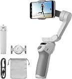 DJI Osmo Mobile SE, 3-osiowy gimbal do telefonu | rzenośny i składany, gimbal dla systemów Android i iPhone z ShotGuides, ActiveTrack, stabilizator do vlogowania, YouTube