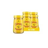 Colman's Oryginalna musztarda angielska, drobno zmielona musztarda angielska (4 sztuki (4 x 170 g))