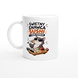Kubek dla Fana Sushi Świetny Znawca Sushi Moim Zdaniem