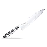 Tojiro F-889 Gyuto Nóż, 210 mm (8.3 in) (8,3 cala), Wykonany w Japonii, Stal Stopu Kobaltu, Dwustronny, Nóż Szefa Kuchni, Może być używany do krojenia mięsa, gotowania ryb i warzyw