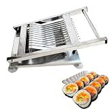8/10/12 segmentowa krajalnica do sushi, maszyna do robienia sushi ze stali nierdzewnej, maszyna do zwijania ryżu, ręczna krajalnica, maszyna do krojenia szynki, krwi kaczki i tofu