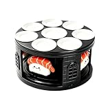 Półmisek sushi Automatyczna obrotowa maszyna do półmisków z 8 wymiennymi