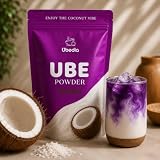 Ube w Proszku Kokos 100 g – Filipińskie Ube z Aromatem Kokos – Naturalnie Fioletowy, do Ube Latte, Bubble Tea i Wypieków – Wegański, Bezglutenowy – Ubedia