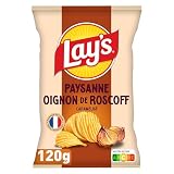 Lay's Chipsy o smaku karmelizowana cebula Roscoff 120 g