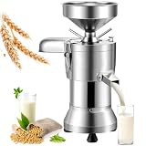 Maszynka do mleka sojowego, stal nierdzewna 1100 W, młynek na mokro z filtrem 100-siatkowym i automatycznym rozdzielaniem pulpy, 25 kg/h, do restauracji, stołówek, użytku domowego