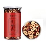 Naturalne 160g Suszone Czerwone Daktyle Plastry Jujube Skórki Suszone Owoce Herbata 5.64oz Herbata Owocowa Bez Jądra