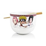NARUTO - Bol à Ramen z bagietką 470 ml - Team Seven