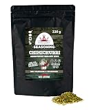 Poppamies Chimichurri BBQ Rub - sucha marynata i przyprawy idealne do ryb warzyw kurczaka wieprzowiny wołowiny - duże opakowanie (220g)