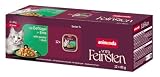animonda vom Feinsten Premium Senior karma dla kotów mokra drób + kaczka w sosie (12 x 85 g), wysokiej jakości mokra karma dla kotów bez cukru