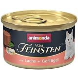 Animonda Vom Feinsten Karma dla Kotów, Łosoś, 12 x 85 g