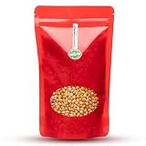 Premium Mushroom Popcorn kinowy 1 kg worek XL 1:46 Premium współczynnik ekspansji w ponownie zamykanym woreczku, bez GMO
