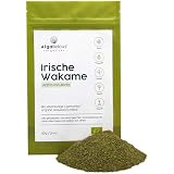 ALGALICIOUS Bio Wakame Płatki | 50 g certyfikowanych irlandzkich wodorostów 2 mm | Francuska kontrola jakości | zrównoważone ręczne zbieranie