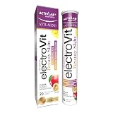 Activlab ElectroVit Beauty Skin - 20 tabletek musujących z elektrolitami, mango-marakuja, zawiera wysokiej jakości kolagen morski, kwas hialuronowy, witaminę C, miedź i cynk