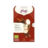 YOGITEA yogi herbata chai maca saszetki do codziennego stosowania 17 saszetek