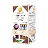 REALMIX Instant Latte z Fioletowego Słodkiego Ziemniaka, 10x16 g | Instant Latte z Fioletowego Słodkiego Ziemniaka i Mleka Kokosowego, Wegański, Łatwy w Przygotowaniu, Modny Fioletowy Napój