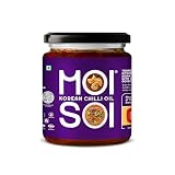 MOI SOI Korean Chilli Oil Chilli Oil Infused with Fermented Black Bean & Roasted Beans Cook-Spread-Dip, 175 gm