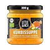 Little Lunch Bio zupa dyniowa | 100% jakości ekologicznej | wegetariańska | bez dodatku cukru | bez glutenu | bez sztucznych dodatków | bez wzmacniaczy smaku | 350 ml