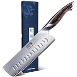 HOSHANHO Nóż Nakiri 17 cm, uniwersalny japoński nóż kuchenny