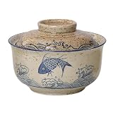 Ceramiczna miska Ramen, zestaw na zupę, 800 ml, Pho, japońska miska na ramen w stylu vintage,na zboża, zupę, azjatyckie naczynia