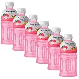 Mogu Mogu Lychee Napój z NATA de Coco (Gotta Chew) 320 ml (6 butelek)