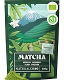 NaturaleBio Bio Japońska Premium Matcha w Proszku z L-Teaniną