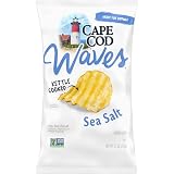 Cape Cod Chipsy ziemniaczane | czajnik gotowany falisty sól morska | 212,6 g