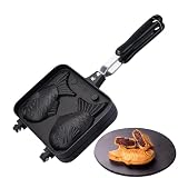 Taiyaki Gofrownica do ryb, japońska gofrownica, japońska maszyna w | kształcie ryb, do czekolady, masła, kremu, pasty z czerwonej fasoli