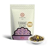 Umami Furikake Tamago 100 g - japońskie ekologiczne zioło wyprodukowane we Włoszech, sezam, algi Nori, żółtko jajka i kombu, bez cukru, ekologiczne składniki premium do ryżu, poke bowl i kuchni