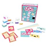 Fizz Creations Tofu Take Down Zabawna gra rodzinna. Zabawne gry imprezowe Cechy 2 pary pałeczek, 10 sztuk Squishy Tofu i 50 kart wyzwań. Wiek 8+
