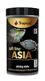 Tropical Pokarm wolno tonący w granulakch dla ryb z Azji SOFT LINE ASIA SIZE S 100ml / 50g