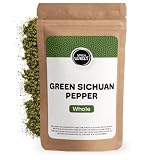 Spicy Welt Pieprz Syczuański Zielony Cały (100g) – Ziarna do Ryb, Owoców Morza, Woka, Zup i Kuchni Chińskiej | Intensywny Aromat Limonki i Silne Mrowienie | 100% Naturalny, Bez Dodatków