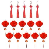 20 sztuk chińskich latarni, dekoracji papierowych, dekoracji bożonarodzeniowych, wiosennych, papierowych latarni na zewnątrz, akcesoria noworoczne
