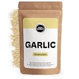 Spicy Welt Czosnek Granulowany (500g) – Czosnek Suszony do Marynat, Mięs, Grilla, Ryb, Pieczonych Ziemniaków, Pizzy i Warzyw | Wyrazisty Smak i Chrupiąca Tekstura | 100% Naturalny, Bez Dodatków