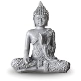 Zen'Light SBM1 szary kamień medytacja Budda 1 figurka 10 x 5 x 12 cm