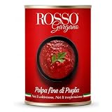 Rosso Gargano Polpa di Puglia Pulpa Pomidorowa z Gniecionych Pomidorów 400g