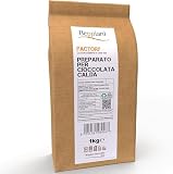 Beppiani, gorąca czekolada 1kg, przygotowana na gorącą czekoladę, odpowiednik 40 dawek gorącej czekolady saszetki, gęste i kremowe jak w barze, intensywny aromat, naturalne składniki i bezglutenowe