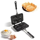 ZAWELIYO Taiyaki Urządzenie do Robienia Ciast w Kształcie Ryby Nieprzywierająca Forma do Pieczenia Gofrów, Elektryczna Patelnia do Gofrów w Kształcie Ryby, Koreańska Patelnia