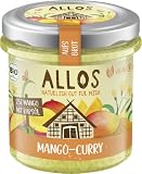 PASTA KREMOWA Z MANGO I CURRY BIO 140 g - ALLOS