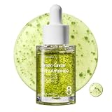 TOSOWOONG Ampułka Green Caviar, Pielęgnacja Porów, Ujędrnienie, Nawilżenie | 2 500 ppm Zielonego Kawioru, Niacynamid, Zwężanie Porów, Napięcie, Wygładzenie, Cera Tłusta, K-Beauty, 33 ml