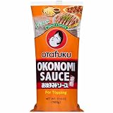 Otafuku Okonomi Sos – owocowo-ostry, japoński sos przypraw do dipów, przyprawiania i doprawiania – 1 x 420 ml