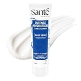 SANTE Naturkosmetik Intense Hydration Conditioner Aloe Vera + ekstrakt z mango, wegańska odżywka z nawilżeniem do włosów normalnych i suchych, 150 ml
