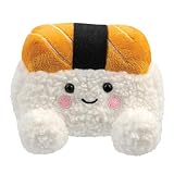 Aurora, 61595, Palm Pals Suhiro Salmon Sushi 5 In, Soft Toy, White & Orange