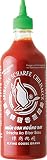 FLYING GOOSE Sriracha ostry sos chili, ostry, zielona nasadka, sos przyprawowy z Tajlandii, 2 sztuki w opakowaniu (2 x 730 ml)