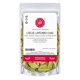 Liść Limonki Cały Kaffir Suszony - 100g Kaffir Jadalne Liście Limonka
