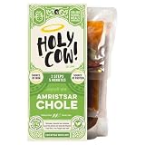 Holy Cow! Zestaw do curry Daal (5 x 400 g) Amritsari Chole, ciecierzyca bezglutenowy wegański zestaw curry, indyjskie przekąski, indyjskie posiłki gotowe. Ciecierzyca, tamarynd, kardamon.